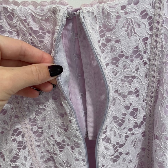 Jonathan Simkhai Tie Shoulder Lace Dress - Picture 7 of 9